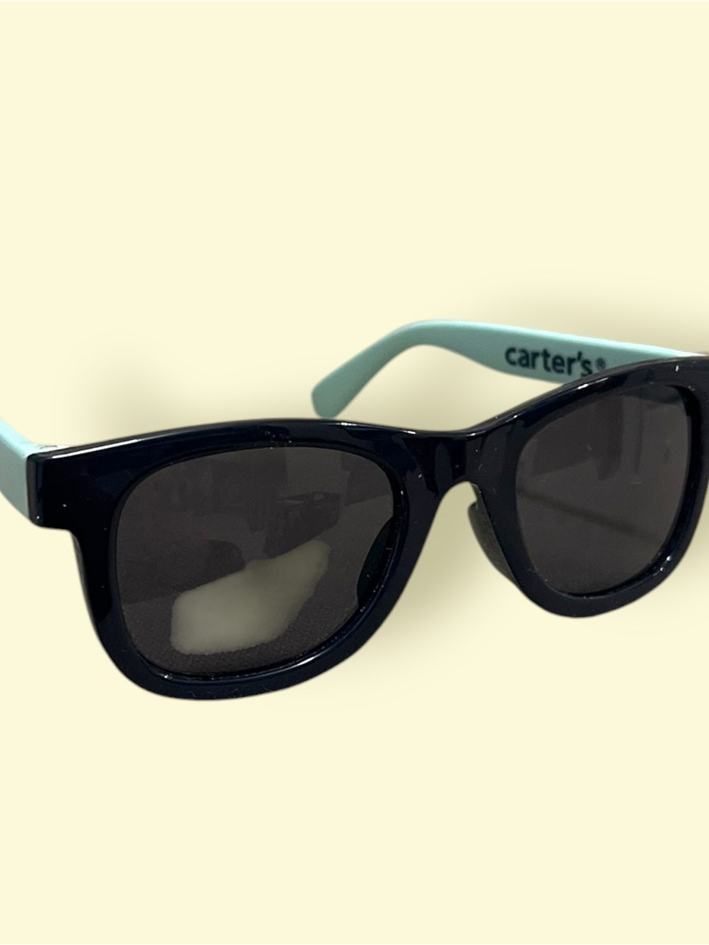 Carter's Navy Sunglasses with Mint Green Arms